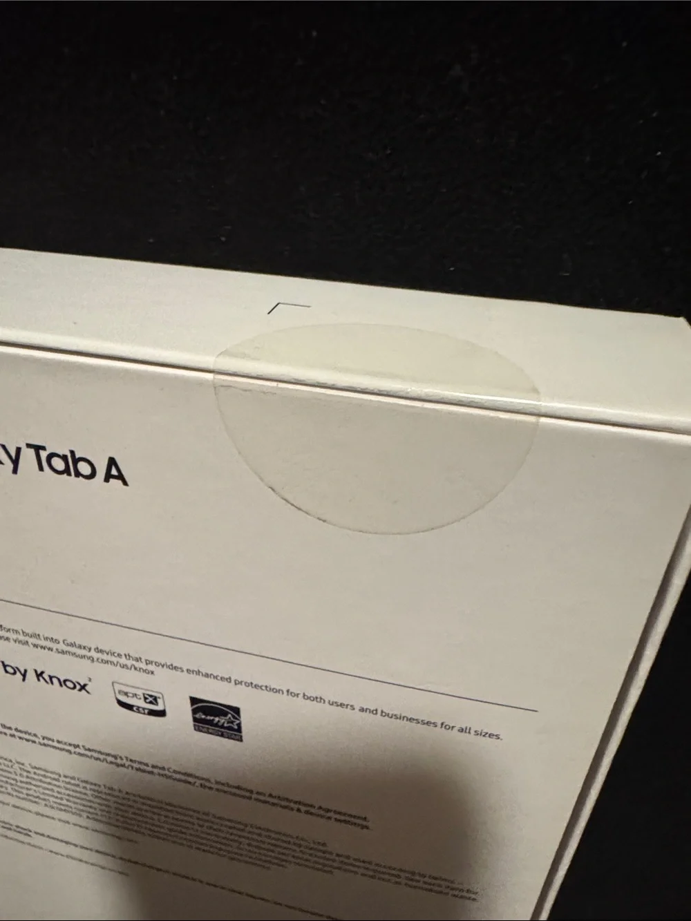 Unopened Samsung Tab A Tablet